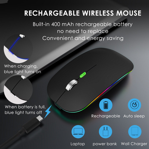 Mouse Jiggler Antihibernate Con Movimiento Automático Y Curs