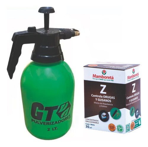 Pulverizador Garden Tools 2lts Insecticida Mamboreta Z 30cc