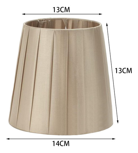 Pantalla De Lámpara De Mesa Reemplazo De Sujetar Champán