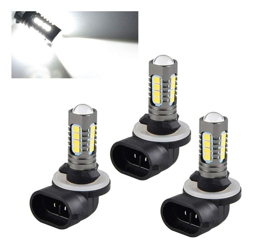 3 Bombilla Led Repuesto Para Faro Delantero Polaris Ace Rzr