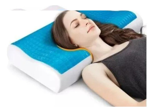 Almohada De Gel Ortopédica Cool Pillow Restform + Obsequio 