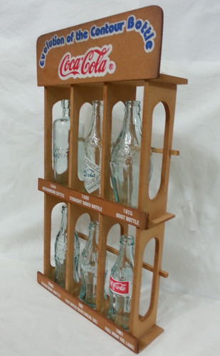 Coca Cola Evolucion Bot Años 1894 Al 1961 De Coleccion (Usado)