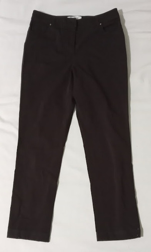 Pantalon Importado Max Mara  Talle 40 Color Gris Oscuro