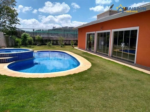 Bela Casa Com 4 Suítes À Venda, 1000 M² Por R$ 1.500.000 - Jardim Colina Do Sol - Bom Jesus Dos Perdões Sp - Ch1258