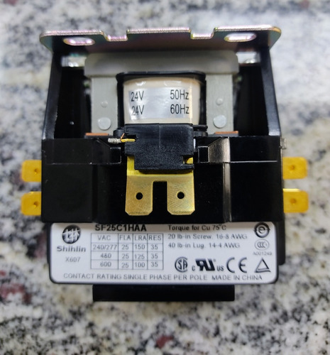 Contactor 24v Para Compresor De Aire Acondicionado