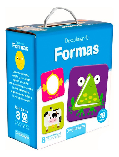 Rompecabeza Puzzle. Descubriendo Formas Didactico Infantil