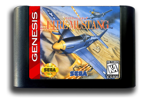 Cartucho De Megadrive Novo Fire Mustang