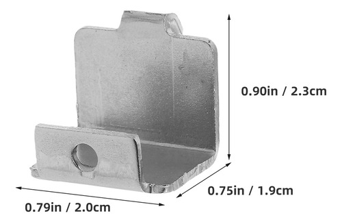 6 Clips De Estantería Para Refrigeradores Y Congeladores Sup