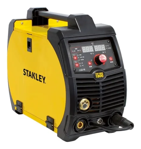 Soldadora Top Mig 1800 Stanley + Mascara + Alambre Flux