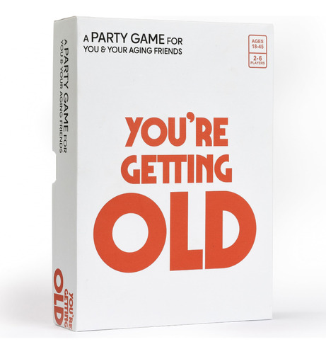 Vango You're Getting Old  Un Juego De Cartas De Fiesta Para