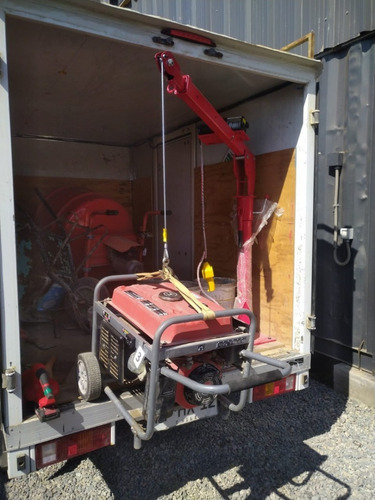 Grua Pluma Camioneta 0,5 Toneladas Con Winche Eléctrico 12v