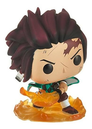 Funko Pop Demon Slayer Tanjiro Kamado Con Cuchilla De Nh3s Q