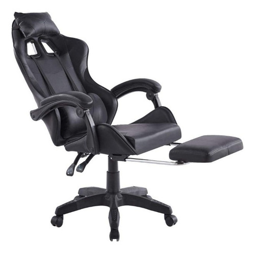 Silla De Escritorio Gamer Bali  Ergonómica Tapizado De Cuero