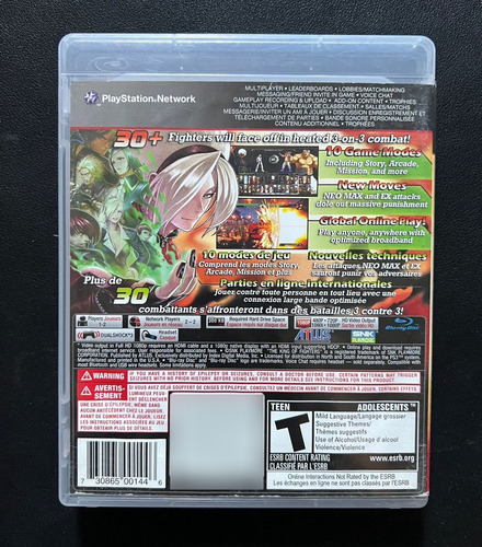 The King Of Fighters Xiii - Ps3 (Usado)