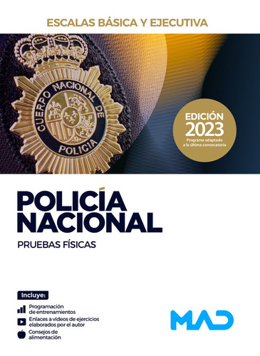 Libro Policia Nacional Escalas Basica Y Ejecutiva. Prueba...