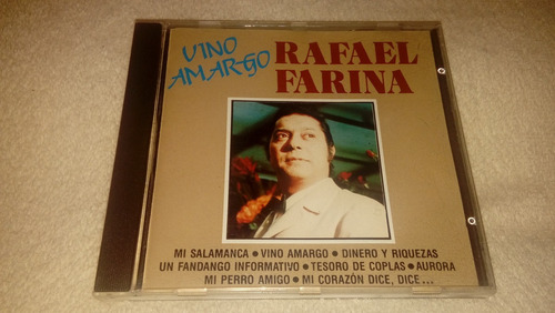 Rafael Farina - Vino Amarago (cd Excelente Estado)