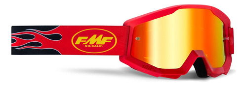 Óculos Fmf Powercore Flame Vermelho Espelhado