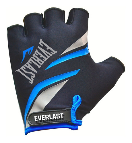 Guante Everlast Ciclismo Giro Azul