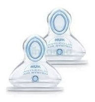 Imagen 5 de 9 de 2 Tetinas 0-6 Meses Nuk Para Mamaderas First Choice+ Flujo S