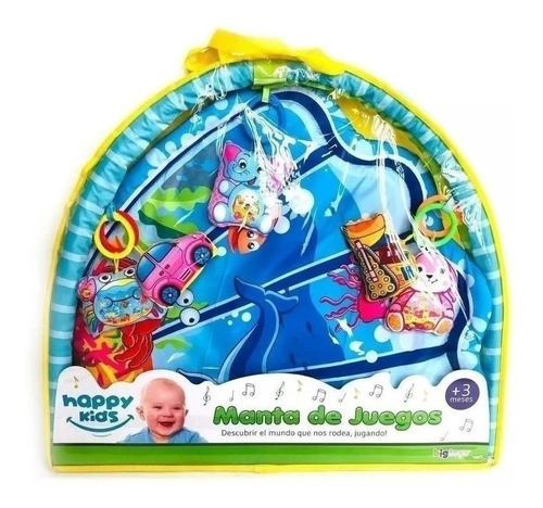 Gimnasio Alfombra Bebe Doble Barral Actividades Sheshu Toys