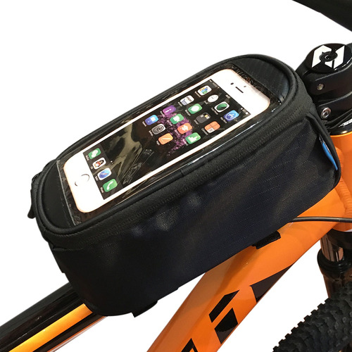 Bolso Porta Celular Tactil Bicicleta Roswheel L 4.8 + Cable