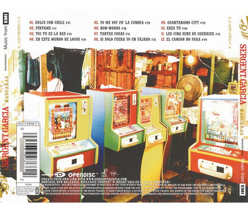 Cd Mascaras (sergent Garcia) Estándar