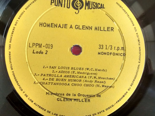 Vinilo Lp De Memorias De Glem Miller (xx763 (Usado)