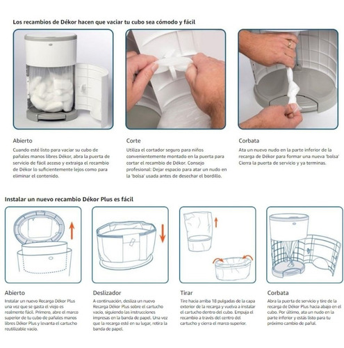 Bolsas Para Basura Para Pañales Con Aroma Nuev