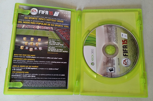 Fifa 15 Xbox 360 Formato Físico Original (Usado)