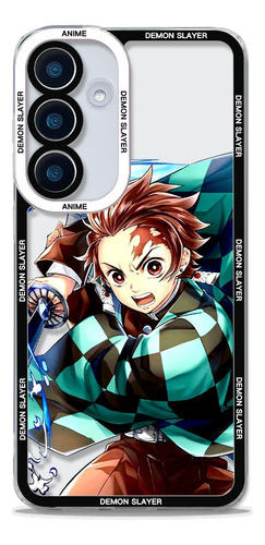 Funda De Teléfono Anime Demon Slayer Para Samsung Galaxy S25 Ultra S24 Plus S22 S23 Fe S21 A55 A54 5g A15