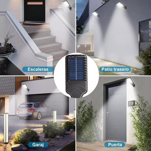 4pzs Lampara Focos Solares Led Para Exteriore LASCADO luz Solar IP65