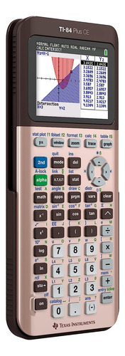 Calculadora Gráficas Texas Instruments Ti-84 Plus Ce Oro ...