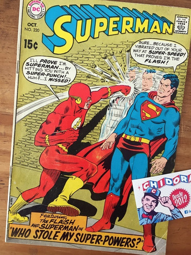 Comic - Superman #220 Flash