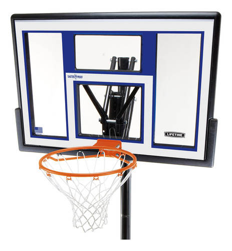 Lifetime Aro De Baloncesto Portátil --- Sistema De Tablero