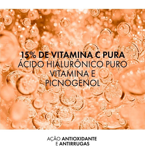 Imagen 7 de 8 de Sérum Vitamin C Serum Vichy Liftactiv Supreme día/noche para todo tipo de piel de 20mL