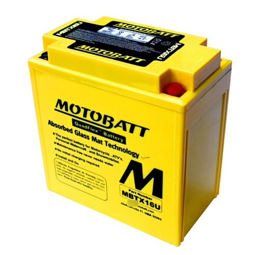 Bateria Motobatt Quadflex 12v 19 Ah Mbtx16u Ytx16-bs Ytx20a