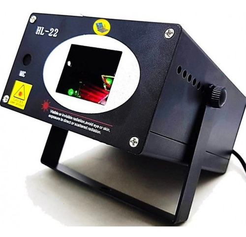 Canhão Holográfico Laser Led Raio Flash Iluminação Hl22