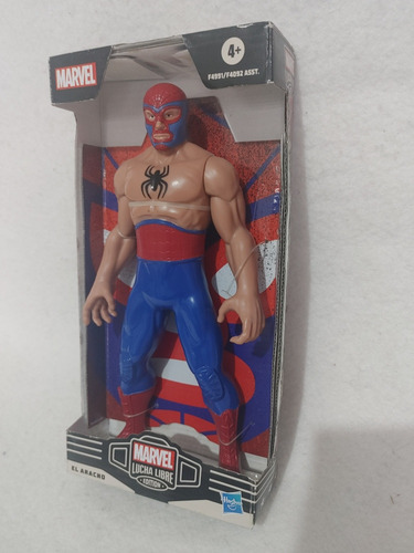 El Aracno Lucha Libre Hasbro Luchador Spiderman Marvel