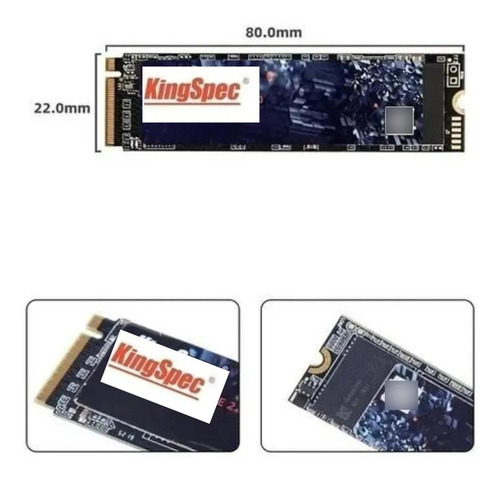 Disco Sólido Interno Kingspec Ne-256 256gb