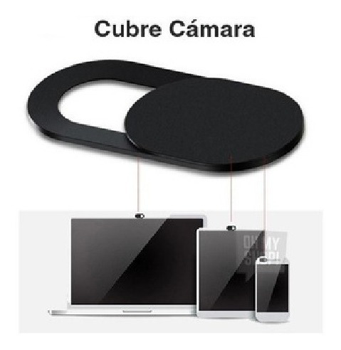 Imagen 3 de 5 de Tapa Camara De Notebook Webcam Celu Cover Spyslide No Hacker