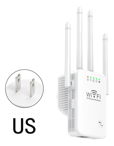 Repetidor Wifi Amplificador Señal 300mbps 110/230v 750 Wps