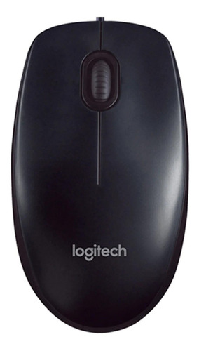 Mouse Logitech M90 Cableado Usb Negro