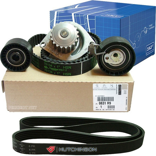 Kit Distribución + Bomba Skf + Poly-v Peugeot 208 1.6 16v