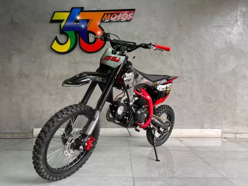 Mini Moto Cross Off Road Raptor 125cc Partida Eletrica - Thomas Parts