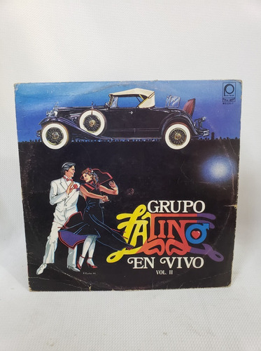 Grupo Latino En Vivo Disco Lp Vinilo Acetato 