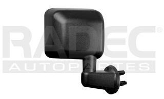 Espejo Jeep Wrangler 2007-2008-2009-2010-2011 Manual Negro