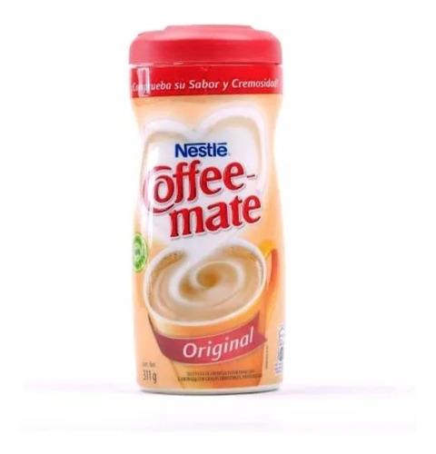 Caja Coffee Mate Original Con 12 Piezas De 311 Grs.