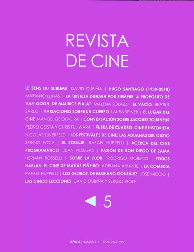 Revista De Cine Número 5 / Aa. Vv / Nuevo!