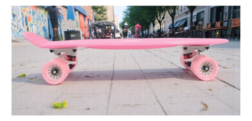 Patineta Cruiser Tipo Penny Classic 22 Ruedas Rosa