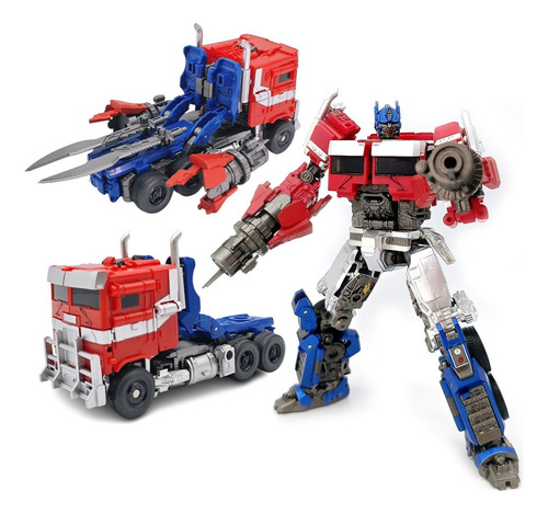 Transformers Optimus Prime Figuras Brinquedo Transformável
